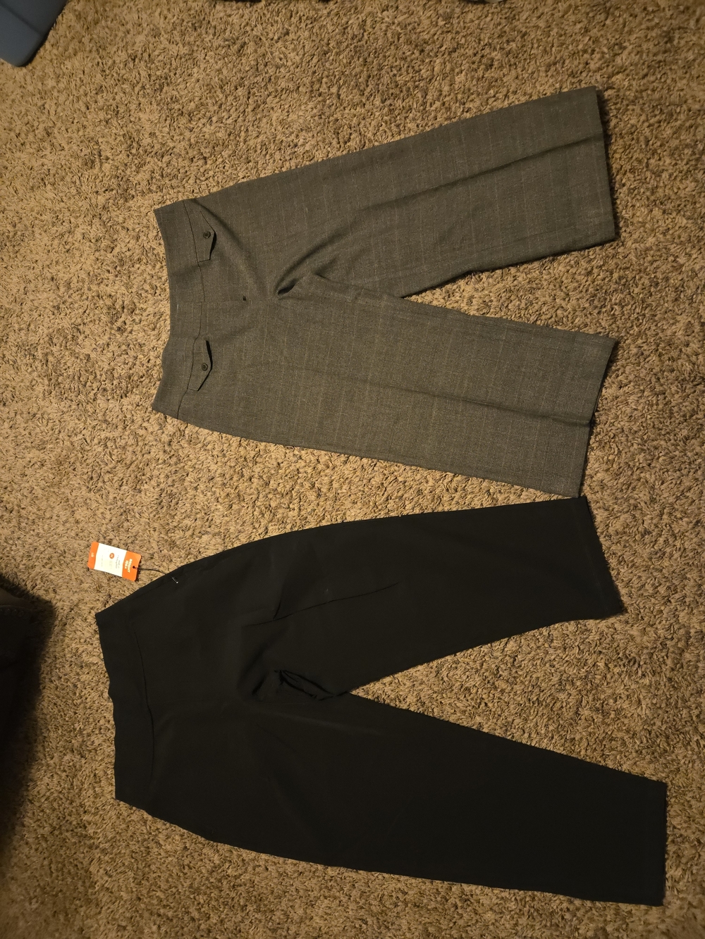 Women's size ten 2 piece pant lat wide, leg capri cabi brand